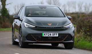 Cupra Born - front cornering